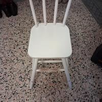 sgabello bambini Agam Ikea bianco