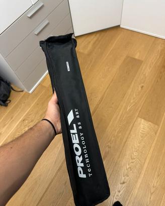 Cavalletto spartito+ poggia piede