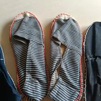 espadrillas a righe