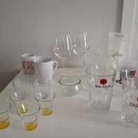 Mix bicchieri vario genere