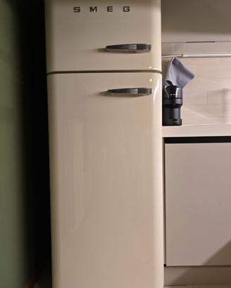 Frigorifero SMEG doppia porta vintage color crema