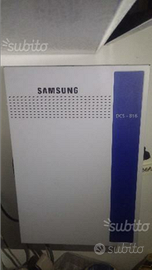 Centralino Samsung DCS 816 + 7 telefoni Samsung