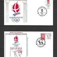 7 FDC Olimpiadi invernali Albertville ‘92