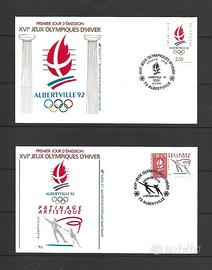 7 FDC Olimpiadi invernali Albertville ‘92