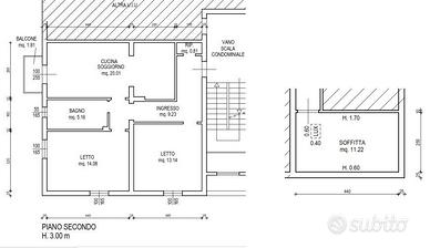 Appartamento 2 camere Via Vicenza