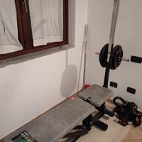 panca piana Decathlon per palestra