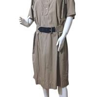 ABITO CHEMISIER XARYA, VINTAGE ’80-‘90, COTONE, 44