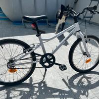 Bicicletta Decatlon RIVERSIDE 100 20” BIANCO