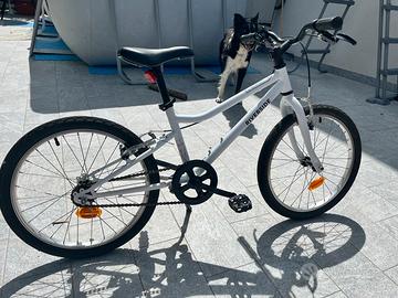 Bicicletta Decatlon RIVERSIDE 100 20” BIANCO