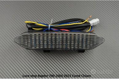 Luce stop Raptor 700 2006 - 2023 Fumè Chiaro