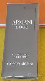 EAU DE TOILETTE  ARMANI CODE uomo