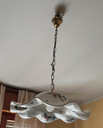 Lampadario Vecchia Lodi in ceramica