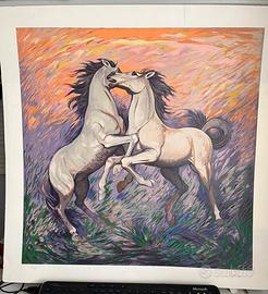 Serigrafia d'arte del Maestro Papuzza