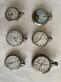 Lotto orologi da taschino