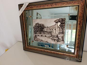 Quadro Argento 925 con Specchio