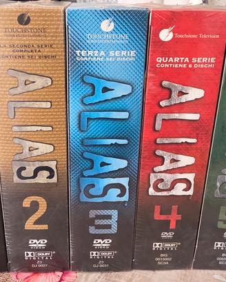 ER-STOCK-020 # 5 STAGIONI IN DVD ALIAS – 15 DVD