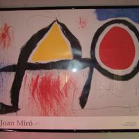 Quadro con stampa Miro '