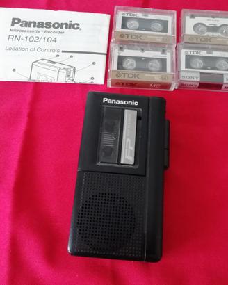 Registratore Microcassette Panasonic Lotto