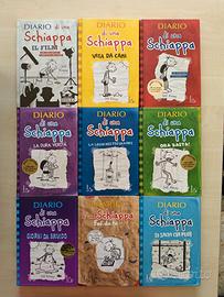 Lotto 9 Libri "Diario di una Schiappa" - Jeff Kinn