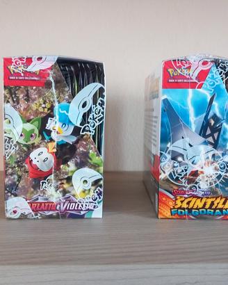 Box Pokemon Era SCARLATTO e VIOLETTO 