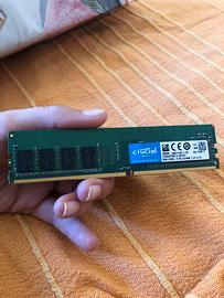 ram Crucial DDR4 da 8gb