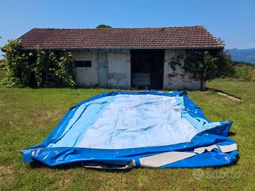 PISCINA FUORI TERRA 7 M X 3 M, PROFONDITA M1,22