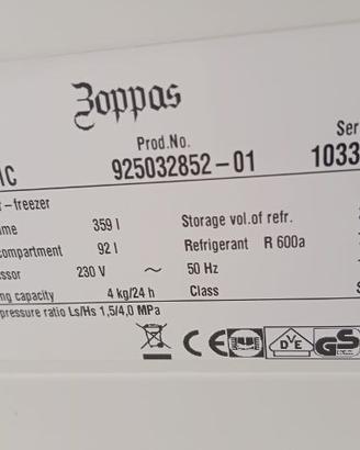 frigo zoppas