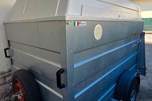 Rimorchio Cresci PT6F 750 Kg con rampa