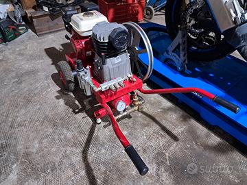 Motocompressore 6.5 cv benzina per abbacchiatori