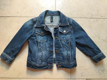 Giubbino jeans Benetton 2 anni