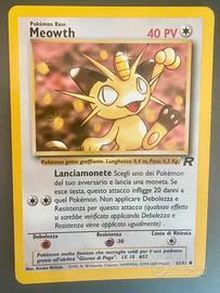 Meowth mazzo Team rocket