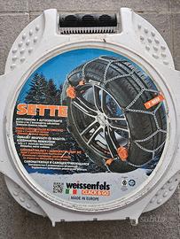 Catene da Neve Weissenfels clack&go Sette M45 L100