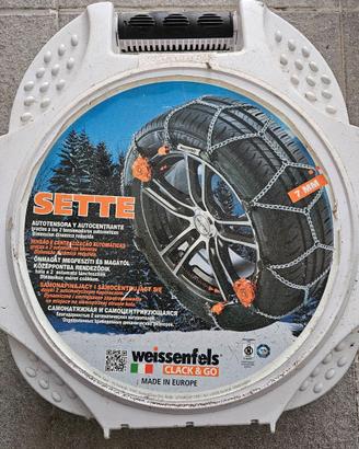 Catene da Neve Weissenfels clack&go Sette M45 L100