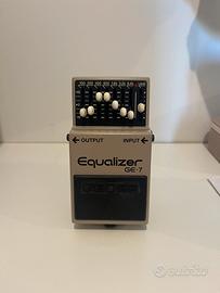 Pedale equalizzatore per chitarra
