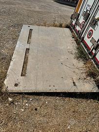 Rampa scivolo  in alluminio carrabile pesante