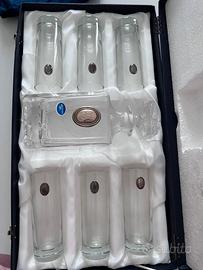 Set Bicchieri e Bottiglia Royal Family Sheffield