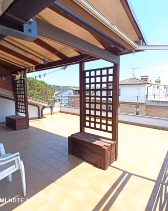ATTICO - SAN CLAUDIO - BILOCALE CON AMPIO TERRAZZO