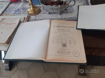 spartiti opere libri pianoforte antichi rari epoca