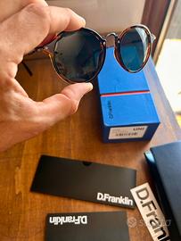 Occhiali da sole D.Franklin unisex tondi nuovi