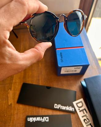 Occhiali da sole D.Franklin unisex tondi nuovi