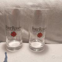 Set 12 bicchieri da whiskey Four Roses