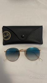 Ray-Ban round metal