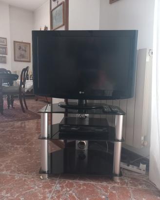 televisore Lg 38 pollici, no smart, con tavolino 