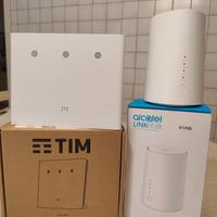 Router/Modem Alcatel e Tim link hub home station