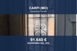 Immobile in asta di 94 m² con box auto a Carpi