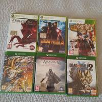 Giochi xbox one/series s e x e xbox 360