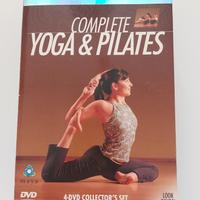 cofanetto 4 Dvd yoga e pilates