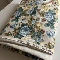 Scampolo tessuto da tappezzeria in misto lino