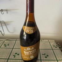 bottiglia di vino Barbera del Monferrato 1978
