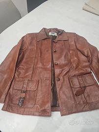 giacca vera pelle donna tg L 
